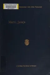Cover of Das Buch Jesaja