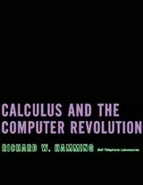 Cover of Calculus and the computer revolution