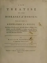 Cover of A new treatise on the diseases of horses