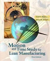 Cover of Motion and Time Study for Lean Manufacturing (3rd Edition)
