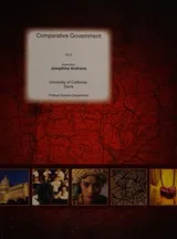 Cover of Comparative governance (McGraw-Hill primis)