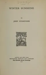 Cover of Winter sunshine