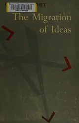 Cover of The migration of ideas