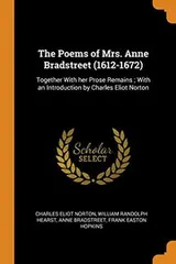 Cover of The Poems of Mrs. Anne Bradstreet