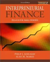 Cover of Entrepreneurial finance