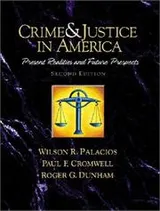 Cover of Crime and justice in America