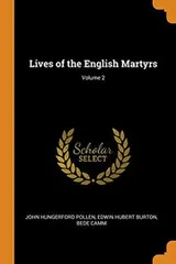 Cover of Lives of the English Martyrs; Volume 2