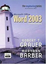 Cover of Microsoft Office Word 2003 comprehensive