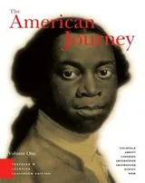 Cover of American Journey, Teaching and Learning Classroom Edition, Volume 1 and History Notes Package