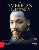 Cover of The American Journey, Vol. 2 TLC Edition (4th Edition)