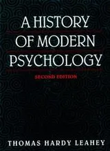 Cover of A history of modern psychology