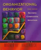 Cover of Organizational behavior