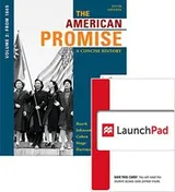 Cover of American Promise Concise 5e V2 & LaunchPad