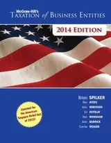 Cover of McGraw-Hill's Taxation of Business Entities, 2014 Edition with Connect Plus