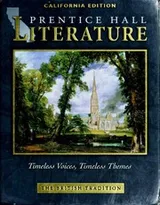Cover of Prentice Hall Literature - Timeless Voices, Timeless Themes - The British Tradition