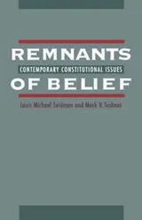 Cover of Remnants of belief