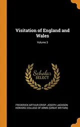 Cover of Visitation of England and Wales; Volume 3