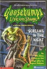 Cover of Goosebumps Live on Stage - Screams in the Night