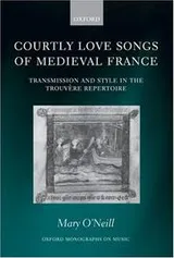 Cover of Courtly love songs of medieval France