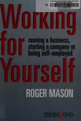 Cover of Working for yourself