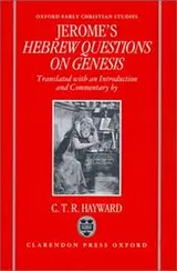 Cover of Saint Jerome's Hebrew questions on Genesis