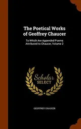 Cover of The Poetical Works of Geoffrey Chaucer