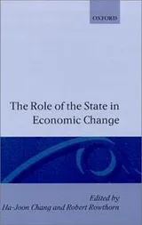 Cover of The Role of the State in Economic Change