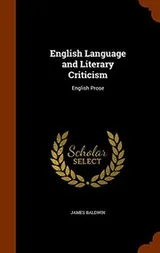 Cover of English Language and Literary Criticism