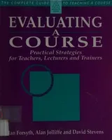 Cover of Evaluating a course