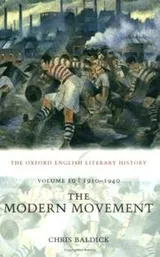 Cover of The Oxford English Literary History: Volume 10