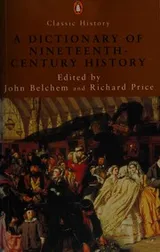 Cover of A dictionary of nineteenth-century history