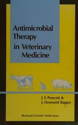 Cover of Antimicrobial therapy in veterinary medicine
