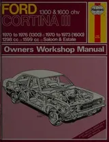 Cover of Ford Cortina Mk.III 1300, 1600 Owner's Workshop Manual