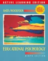 Cover of Educational Psychology, 9/e, Active Learning Edition