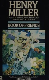 Cover of Henry Miller's book of friends
