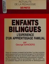 Cover of Enfants bilingues