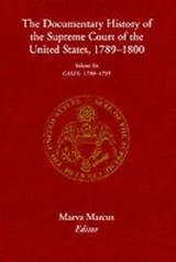 Cover of Documentary History of the Supreme Court of the United States, 1789-1800