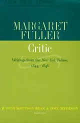 Cover of Margaret Fuller, critic
