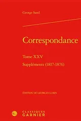 Cover of Correspondance