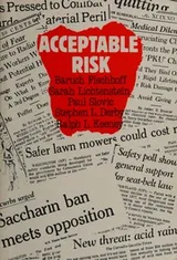 Cover of Acceptable risk