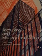 Cover of Accounting and management action