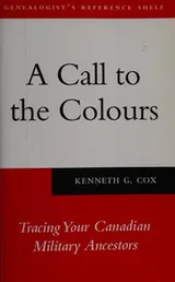 Cover of A call to the colours
