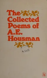 Cover of The collected poems of A.E. Housman