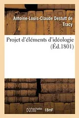 Cover of Projet d'éléments d'idéologie