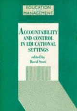 Cover of Accountability and control in educational settings