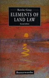 Cover of Elements of Land Law