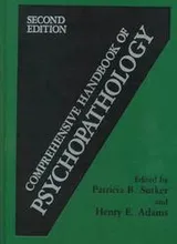 Cover of Comprehensive handbook of psychopathology