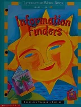 Cover of Information finders