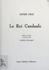 Cover of Le roi Candaule