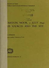Cover of Marston Moor, 2 July 1644